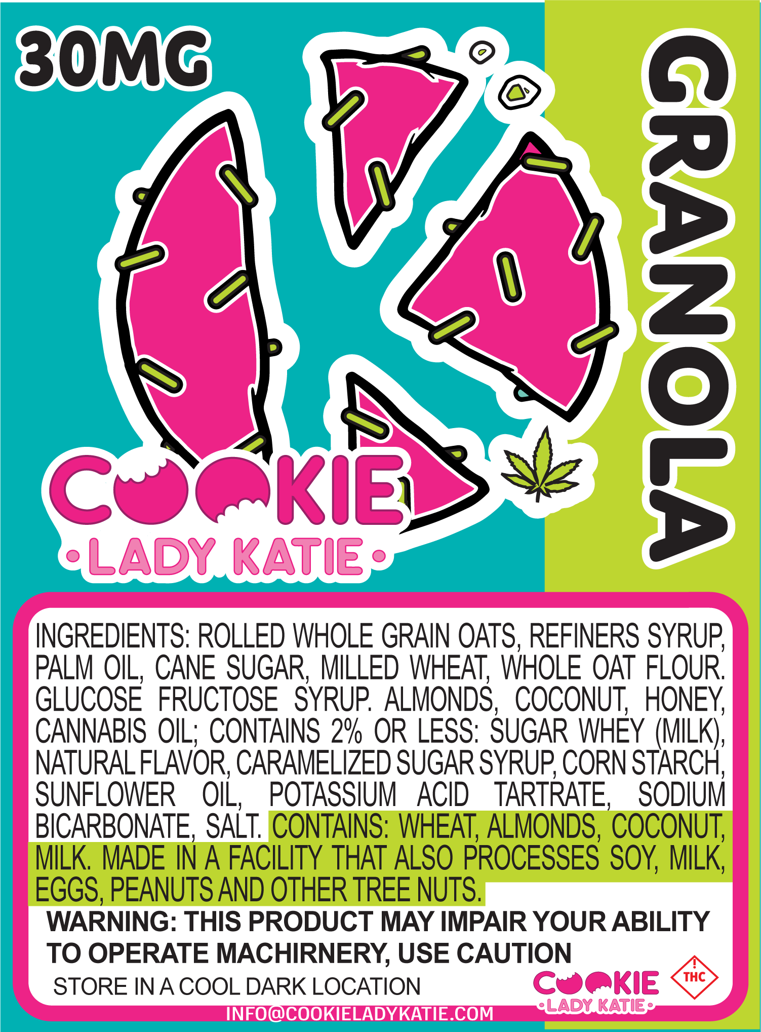 Granola Vegan & Gluten-Free (30mg) - Image 4